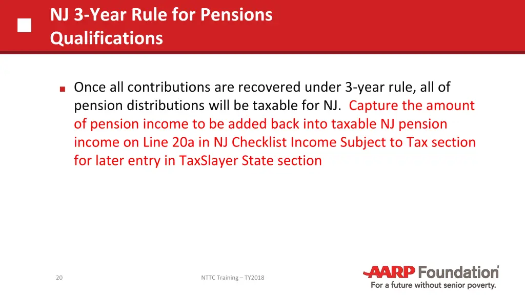 nj 3 year rule for pensions qualifications 1