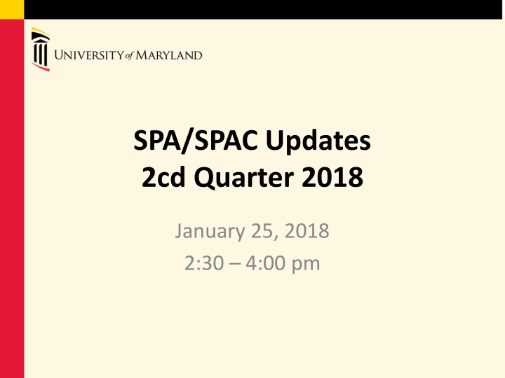 spa spac updates 2cd quarter 2018