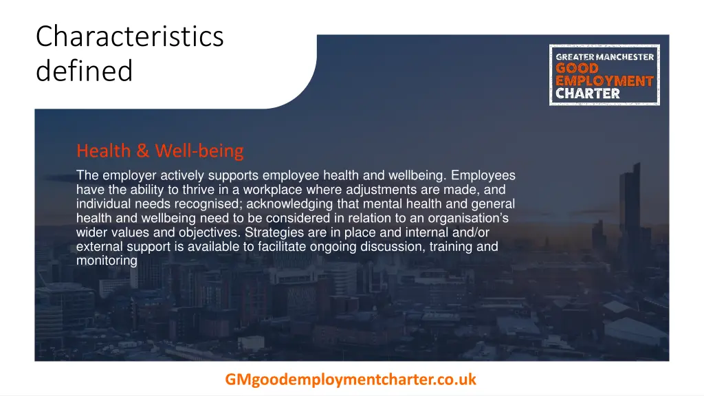 characteristics defined 3