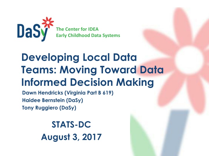 the center for idea early childhood data systems