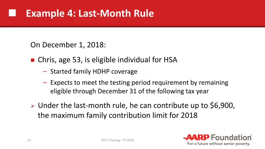 example 4 last month rule