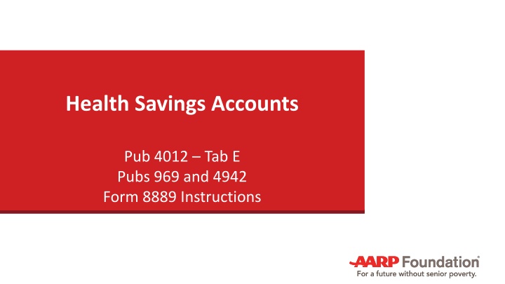 health savings accounts