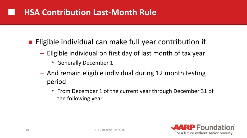 hsa contribution last month rule