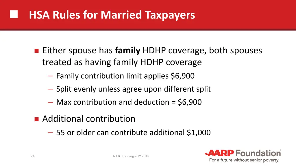 hsa rules for married taxpayers 1