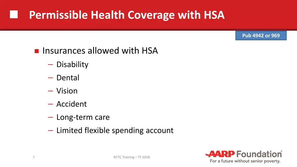 permissible health coverage with hsa