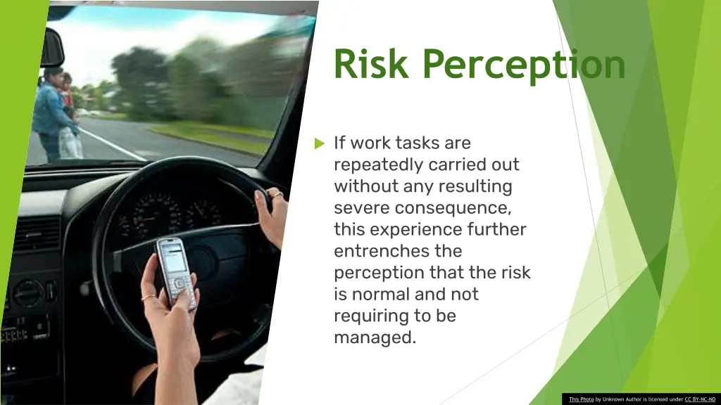 risk perception