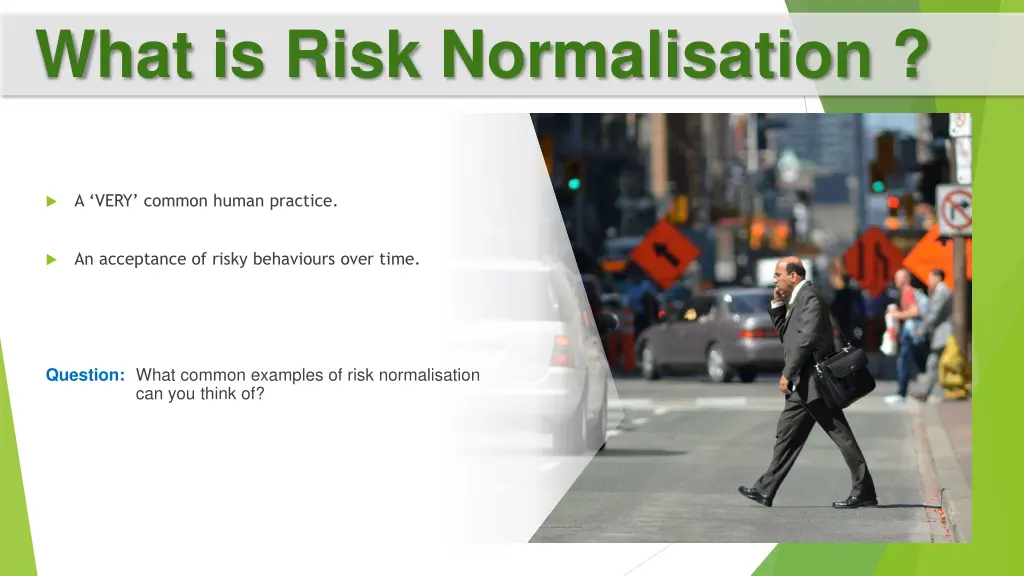 what is risk normalisation