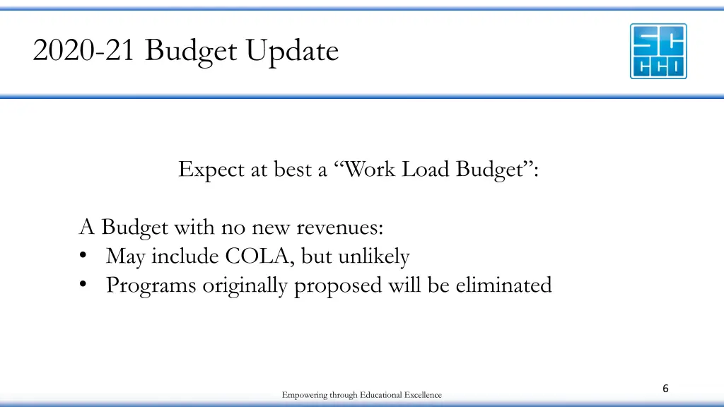 2020 21 budget update 1