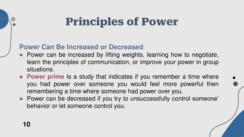 principles of power 2