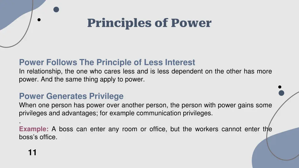 principles of power 3