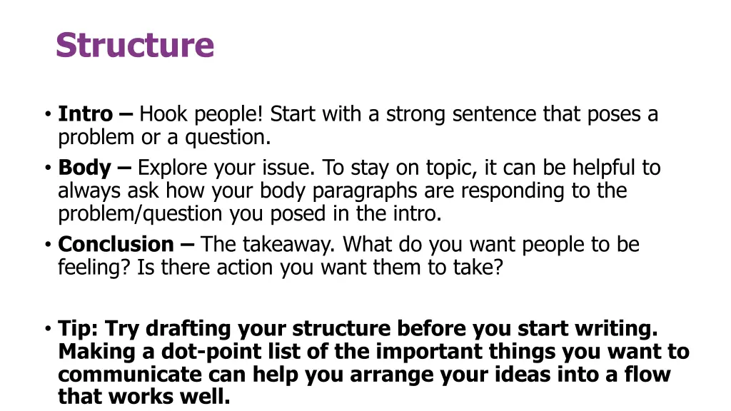 structure