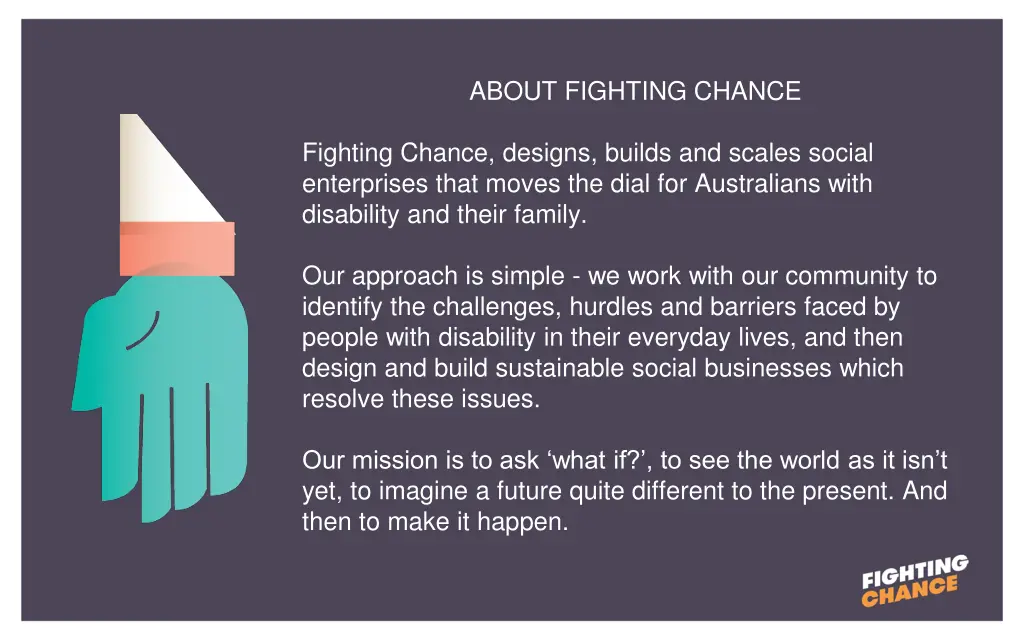 about fighting chance