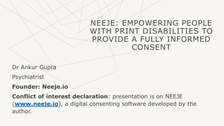 neeje empowering people with print disabilities