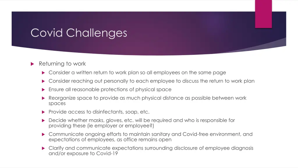 covid challenges 4
