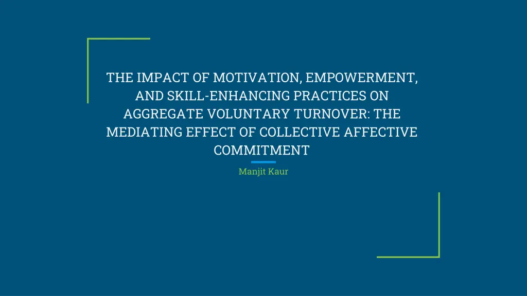 the impact of motivation empowerment and skill