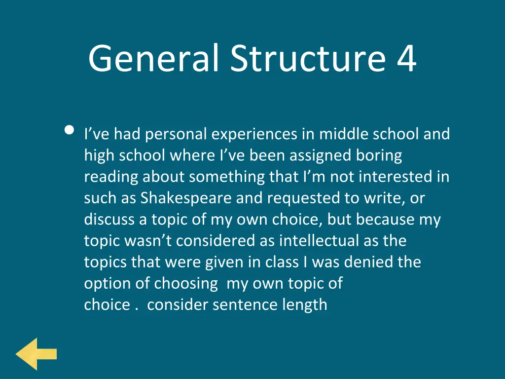 general structure 4