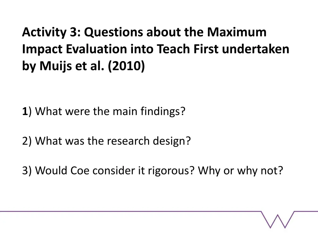 activity 3 questions about the maximum impact