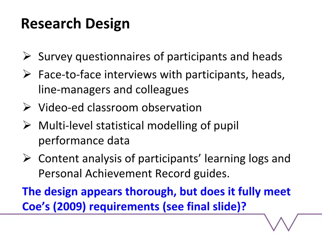 research design
