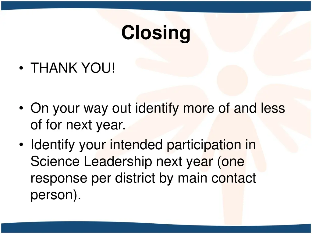 closing
