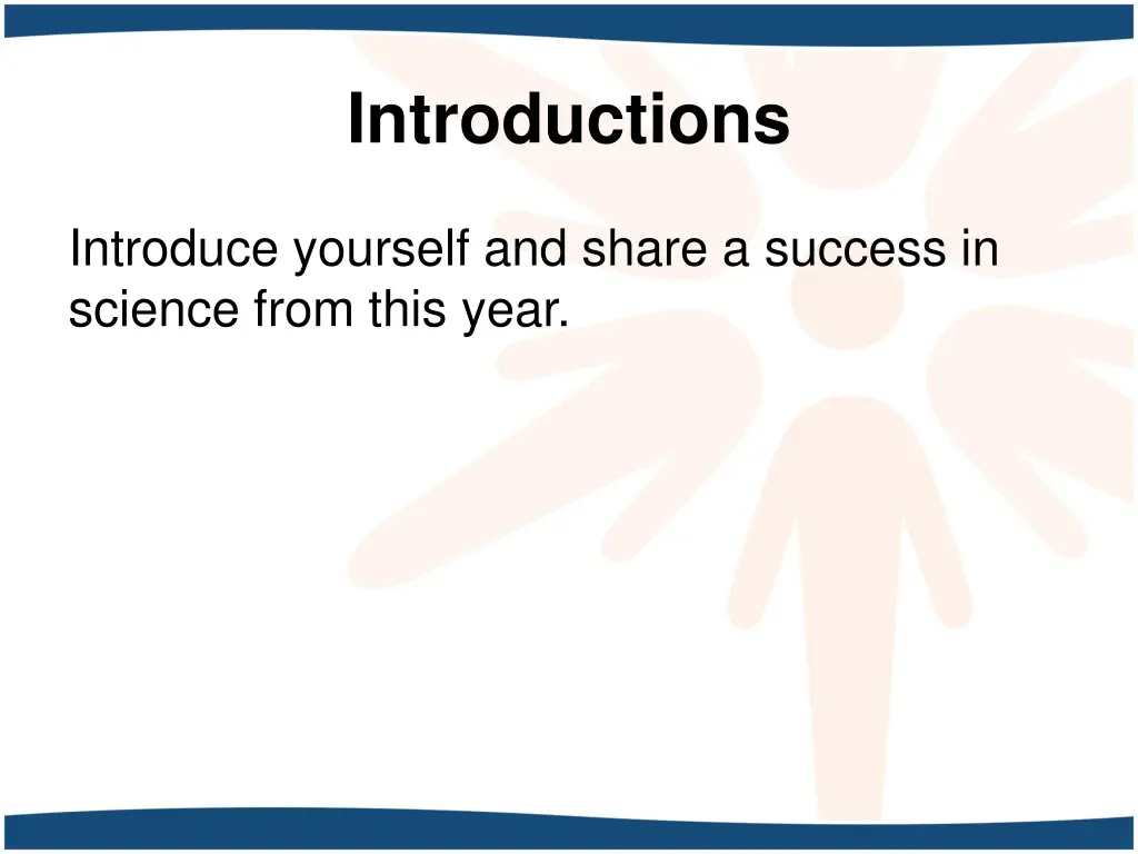 introductions