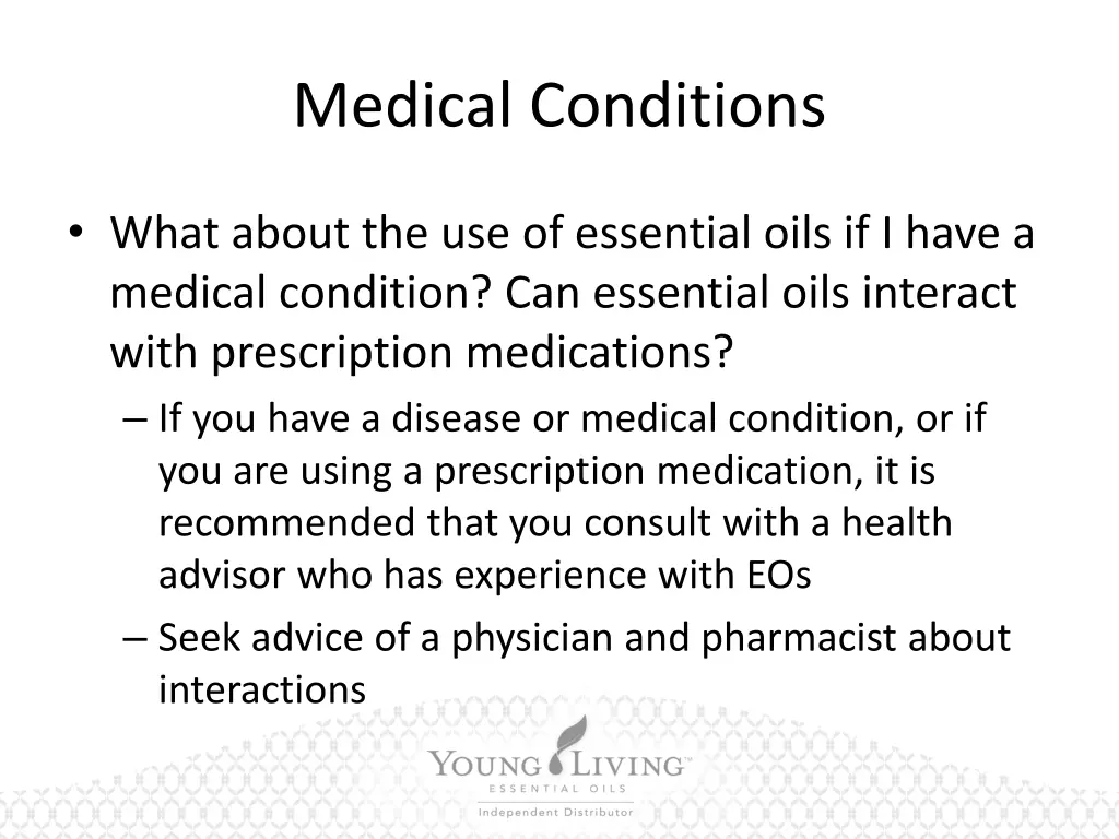 medical conditions