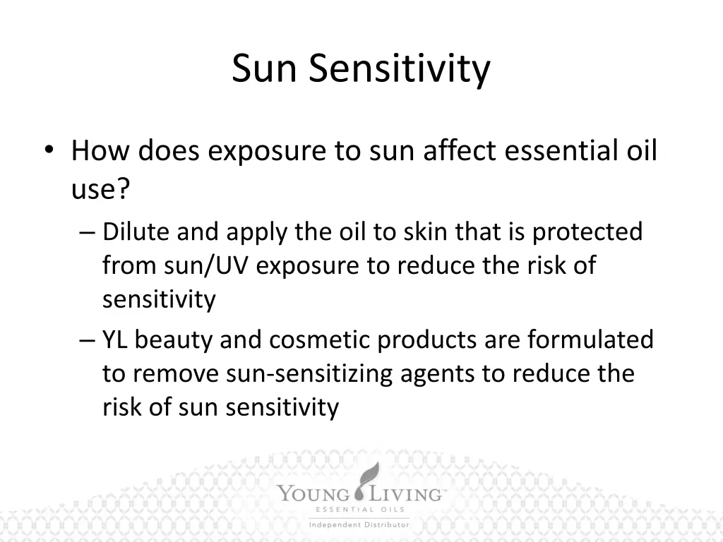sun sensitivity 1