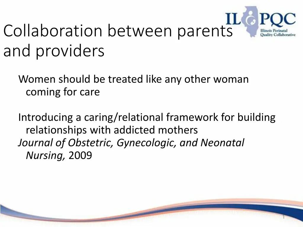 collaboration between parents and providers 2