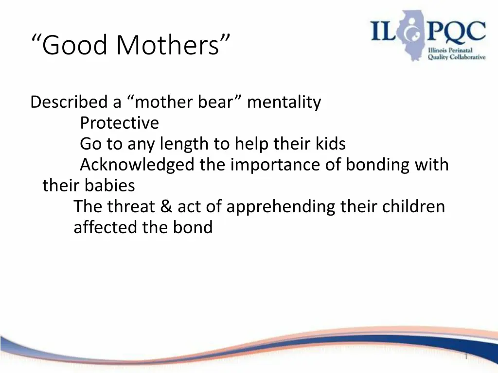 good mothers