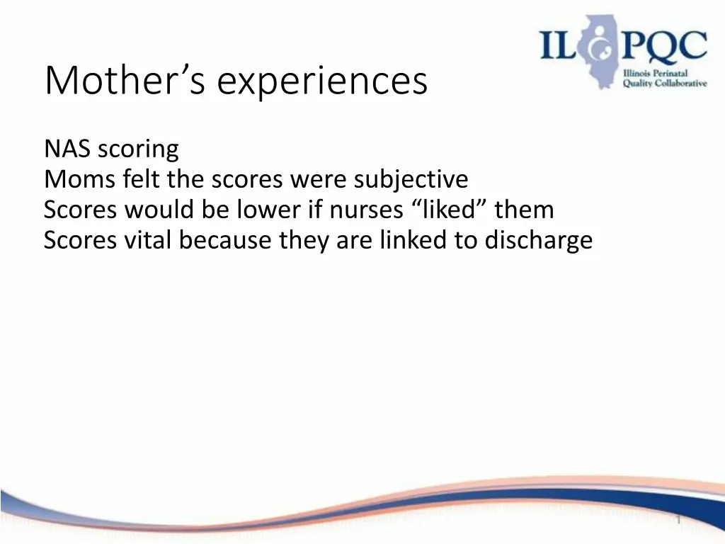 mother s experiences 1
