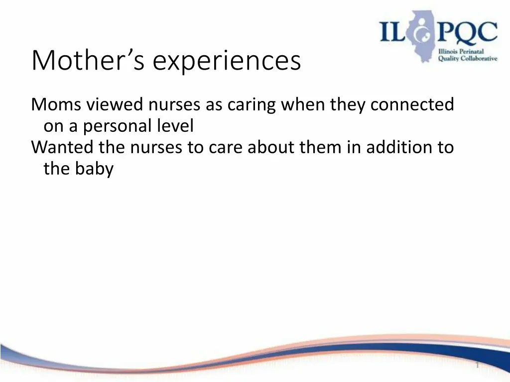 mother s experiences 2