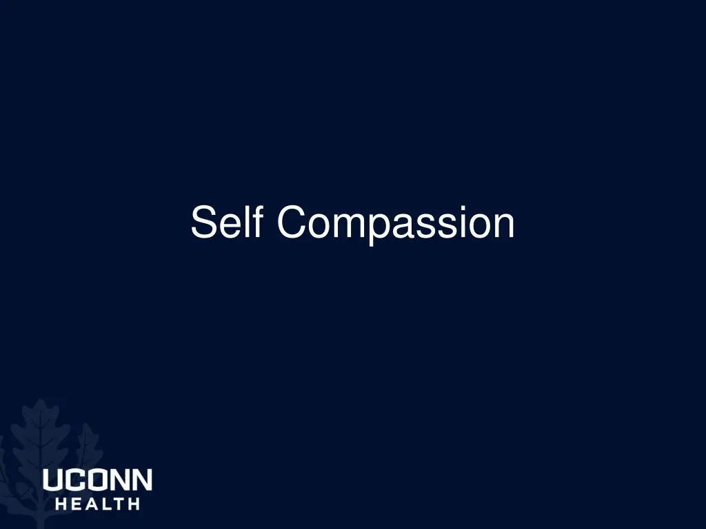 self compassion