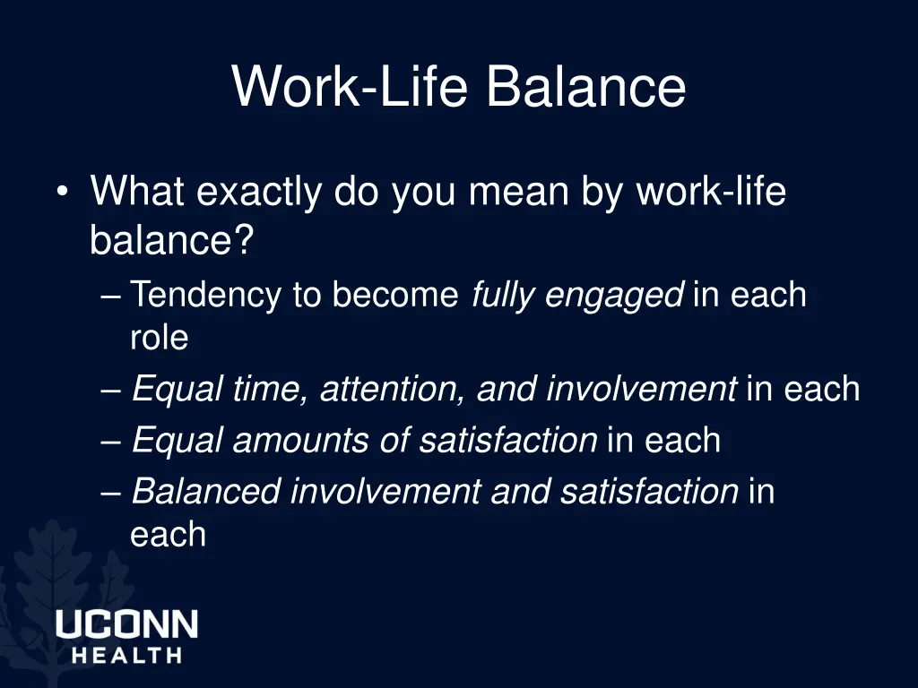 work life balance 1