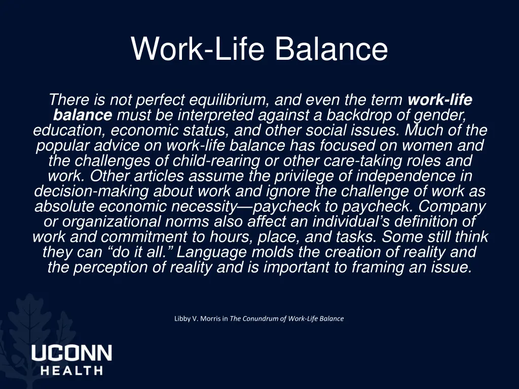 work life balance 2
