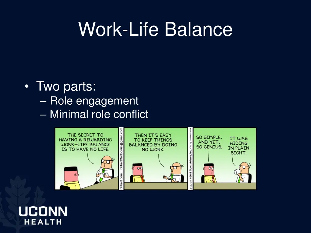 work life balance