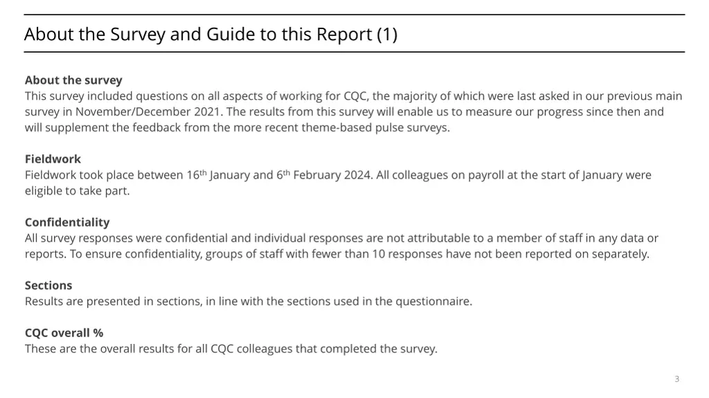 about the survey and guide to this report 1