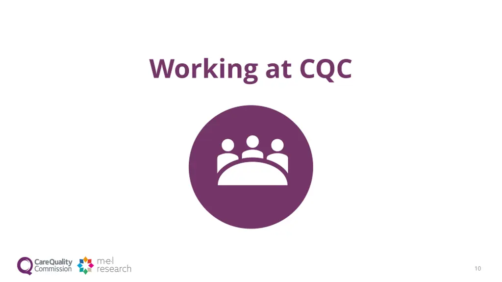 working at cqc
