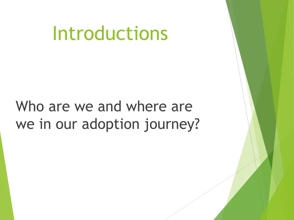 introductions