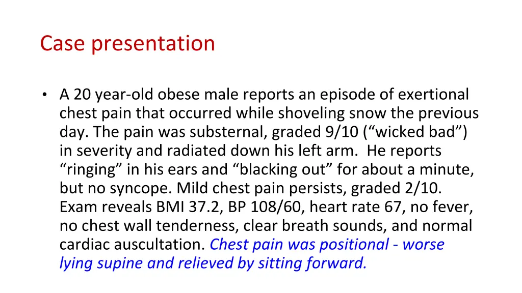 case presentation 1