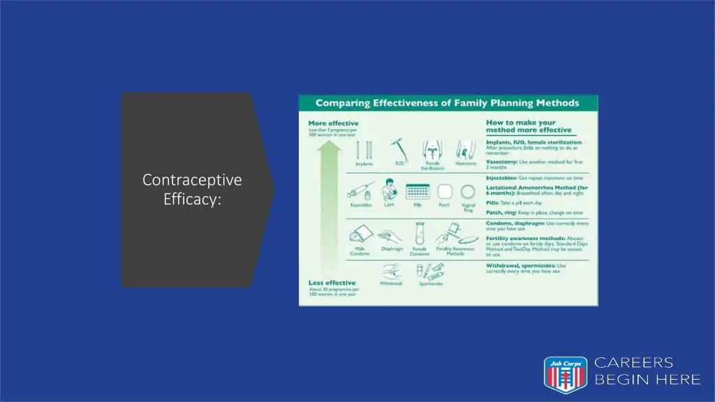 contraceptive efficacy