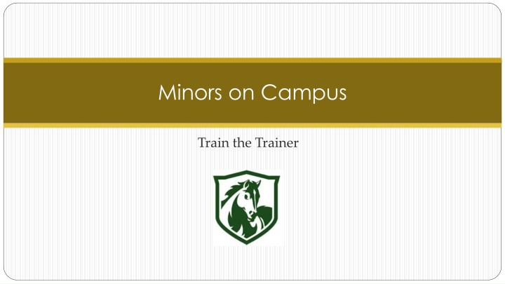 minors on campus