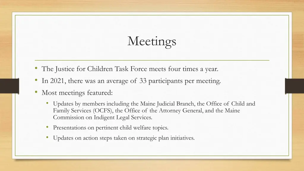 meetings