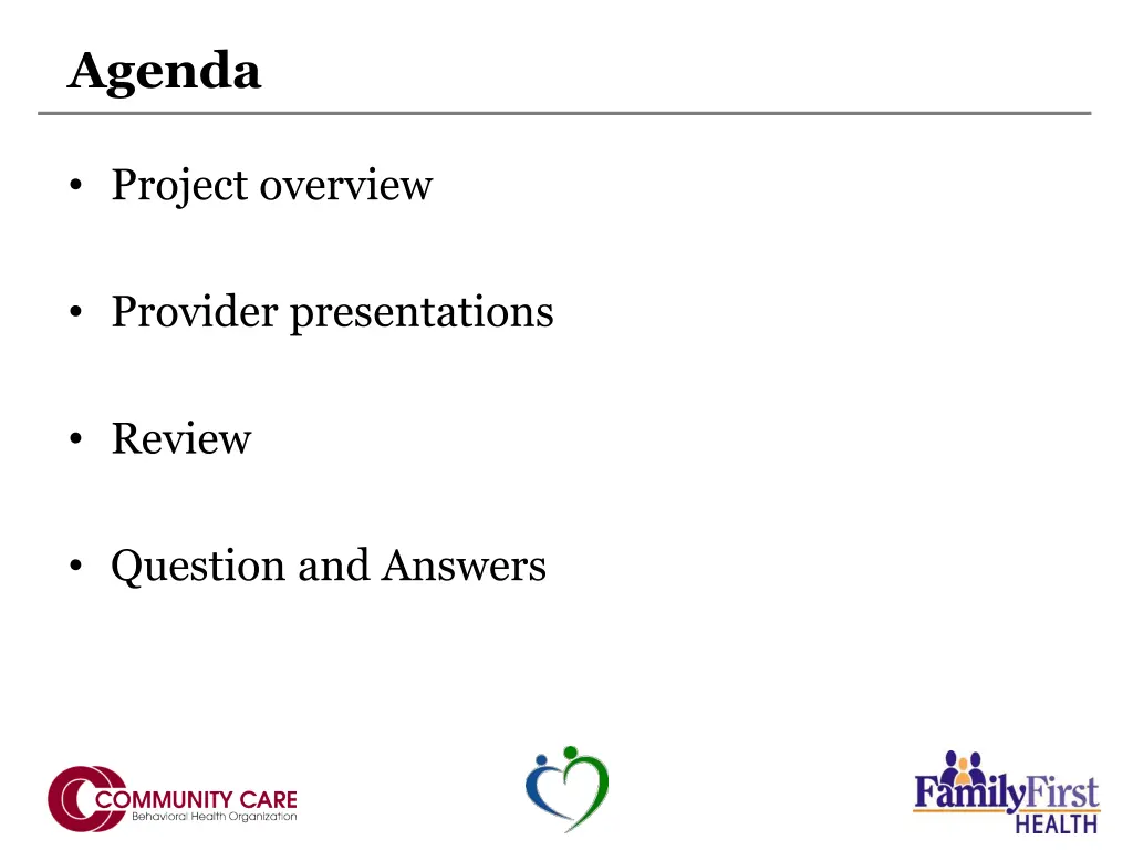 agenda