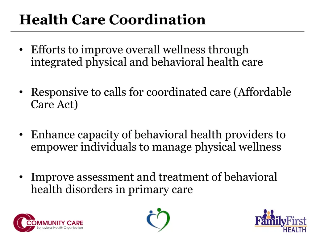health care coordination