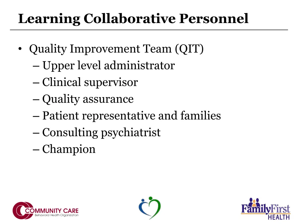 learning collaborative personnel