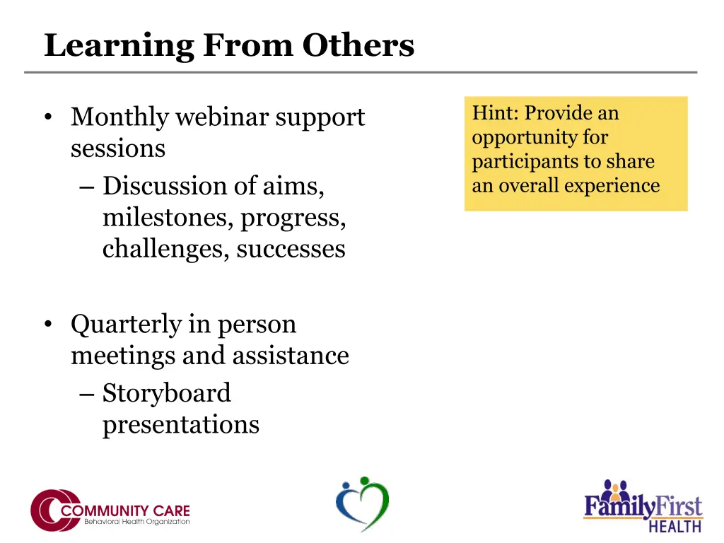 learning from others
