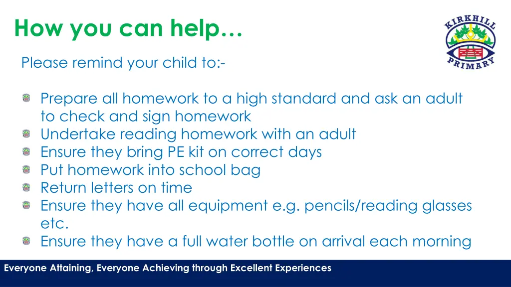 how you can help