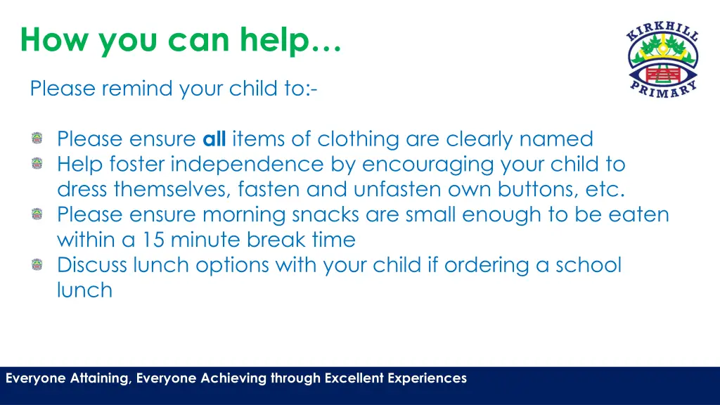 how you can help