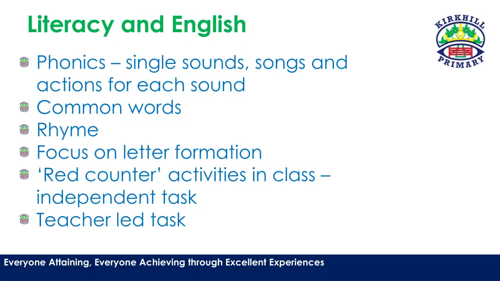 literacy and english