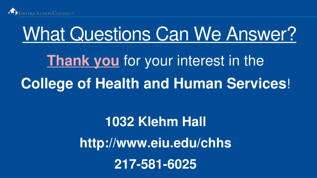 what questions can we answer thank you for your