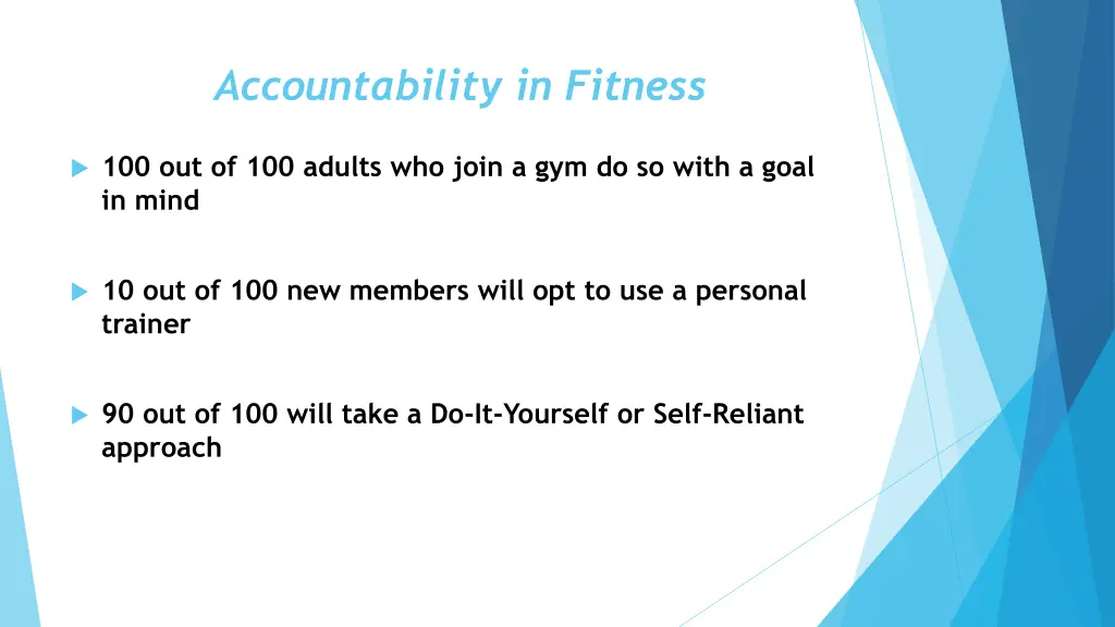 accountability in fitness